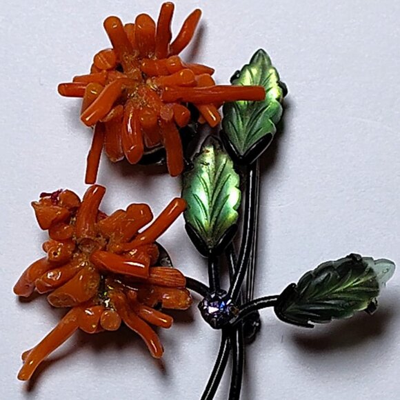 Vintage Coral green giaro leader Rare and Unique - Picture 2 of 6